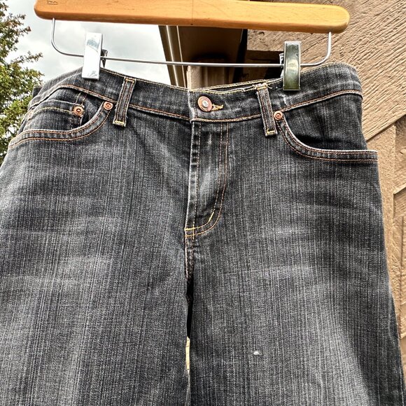 RARE EUC David Kahn Rigid Dark Wash Capri Jeans - Picture 3 of 8